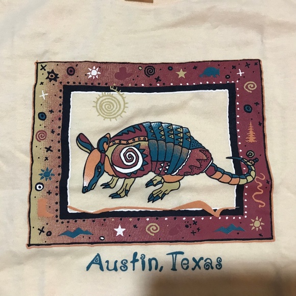NWOT 2 Austin Texas Armadillo T-Shirts armadillo design - Picture 8 of 8